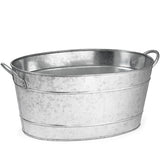 Tablecraft galvanised tub