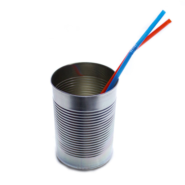Tin Can Drinking Vessel