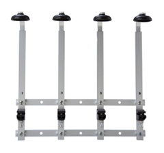 Wall Mounted 4 Bottle wall Rack